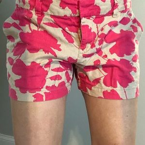Ann Taylor Loft Flower Shorts